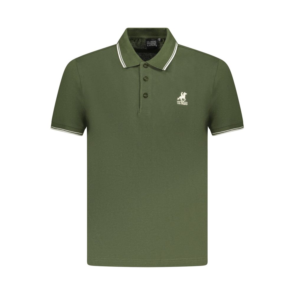 U.S. Grand Verde Cotton Men's Polo Shirt