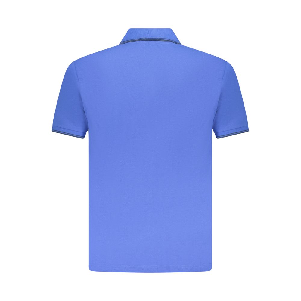 U.S. Grand Blue Cotton Men's Polo Shirt
