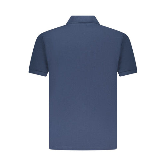 U.S. Grand Blue Cotton Men's Polo Shirt
