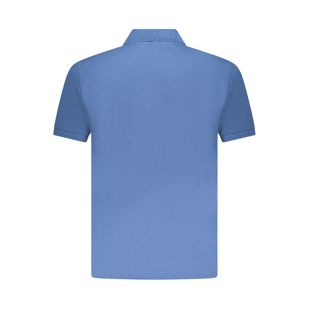 U.S. Grand Blue Cotton Men's Polo Shirt