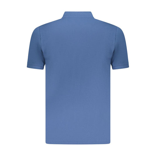 U.S. Grand Blue Cotton Men's Polo Shirt