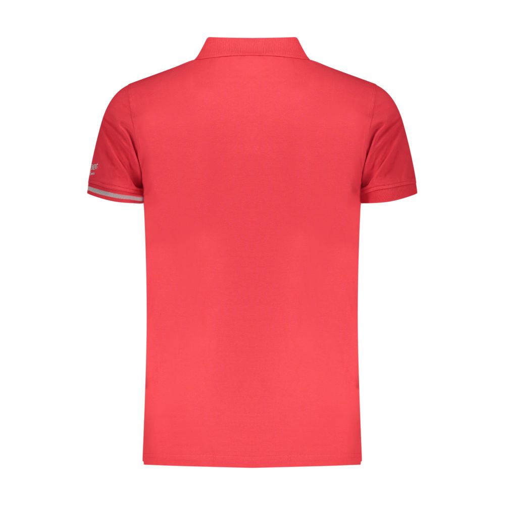 Iceberg Red Cotton Men's Polo Shirt