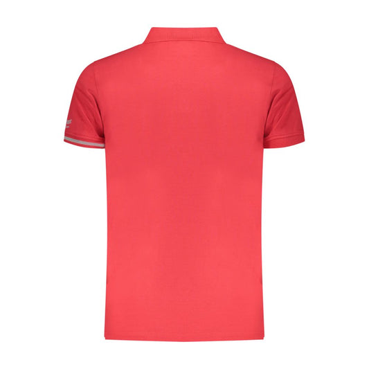 Iceberg Red Cotton Men's Polo Shirt
