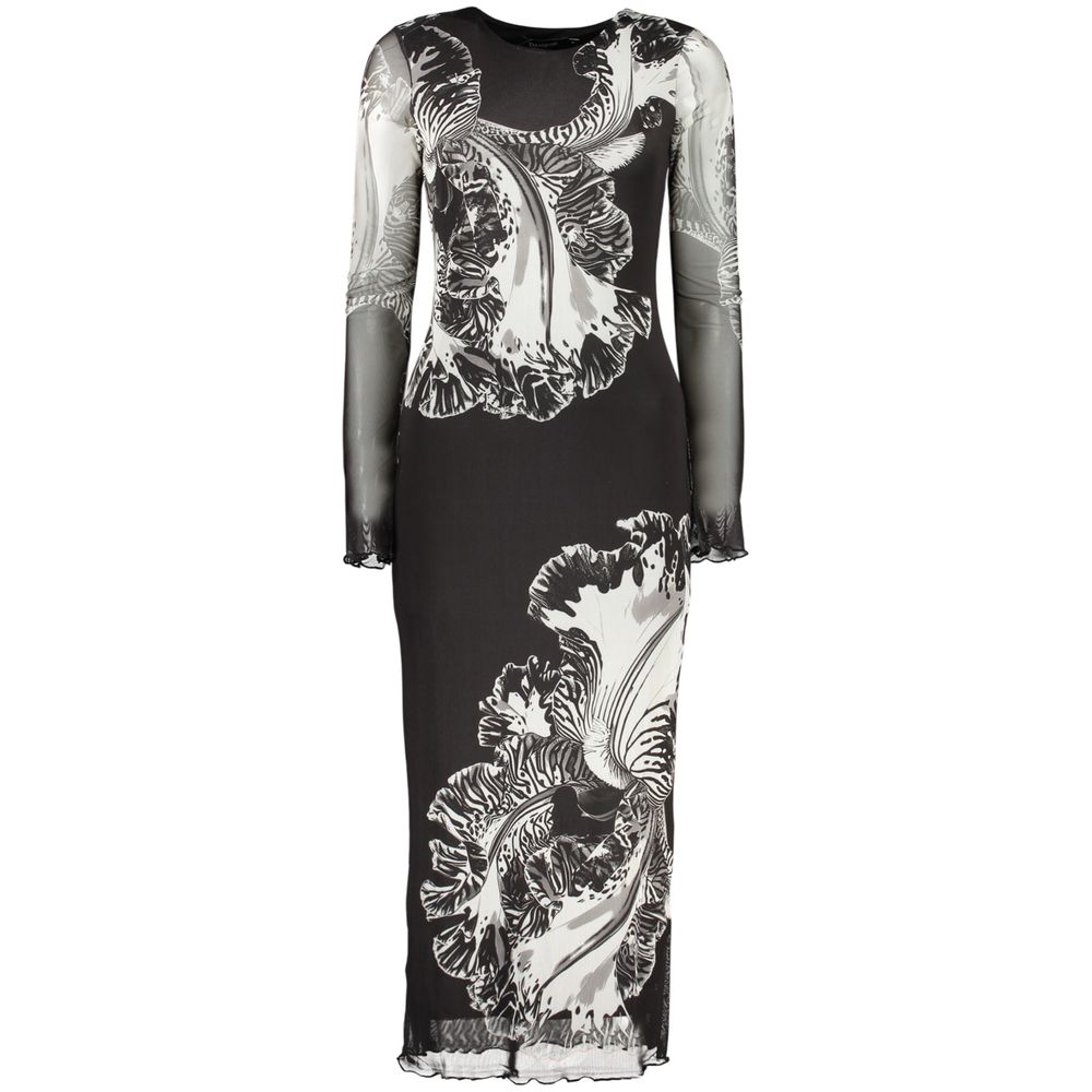 Desigual Black Women Dress