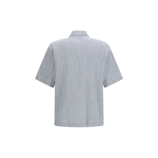Sunflower Blue Cotton Pattern Shirt
