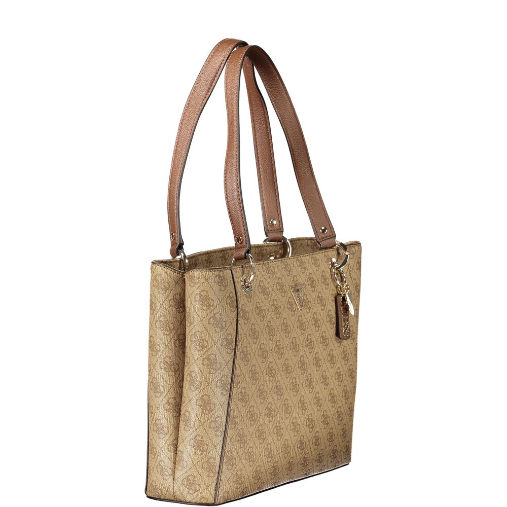 Guess Jeans Noelle II Beige Handbag