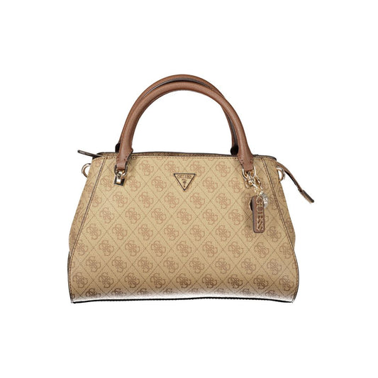Guess Jeans Noelle II Beige Handbag