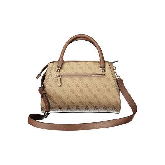 Guess Jeans Noelle II Beige Handbag