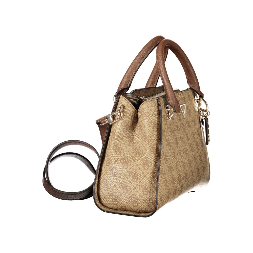Guess Jeans Noelle II Beige Handbag