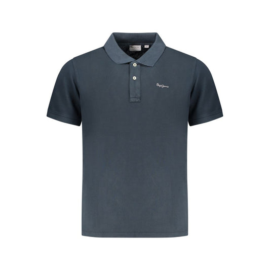 Pepe Jeans Blue Cotton Men's Polo shirt
