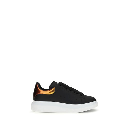Alexander McQueen Black Leather Sneakers
