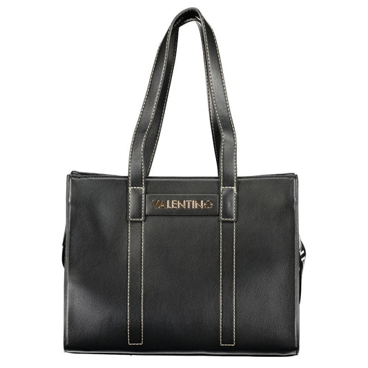 Valentino by Mario Valentino Black Women's Bag with Shoulder Straps and Pockets