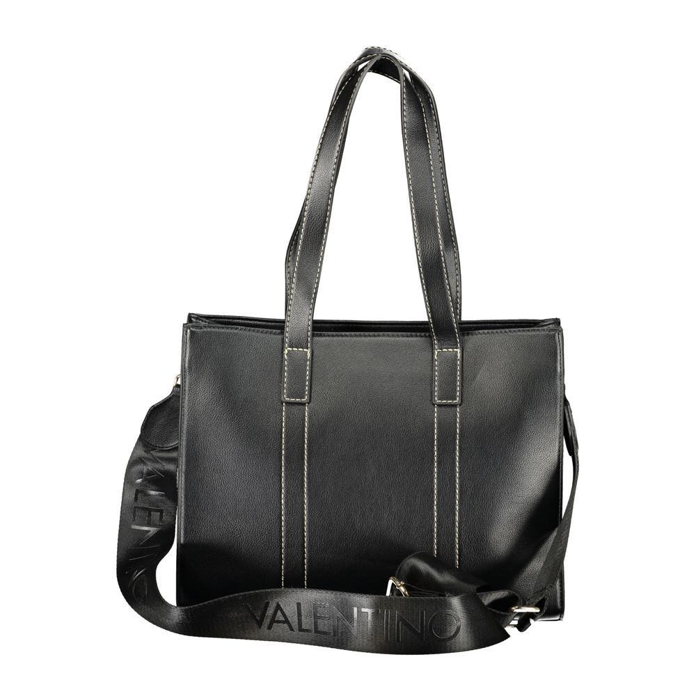 Valentino by Mario Valentino Black Women's Bag with Shoulder Straps and Pockets