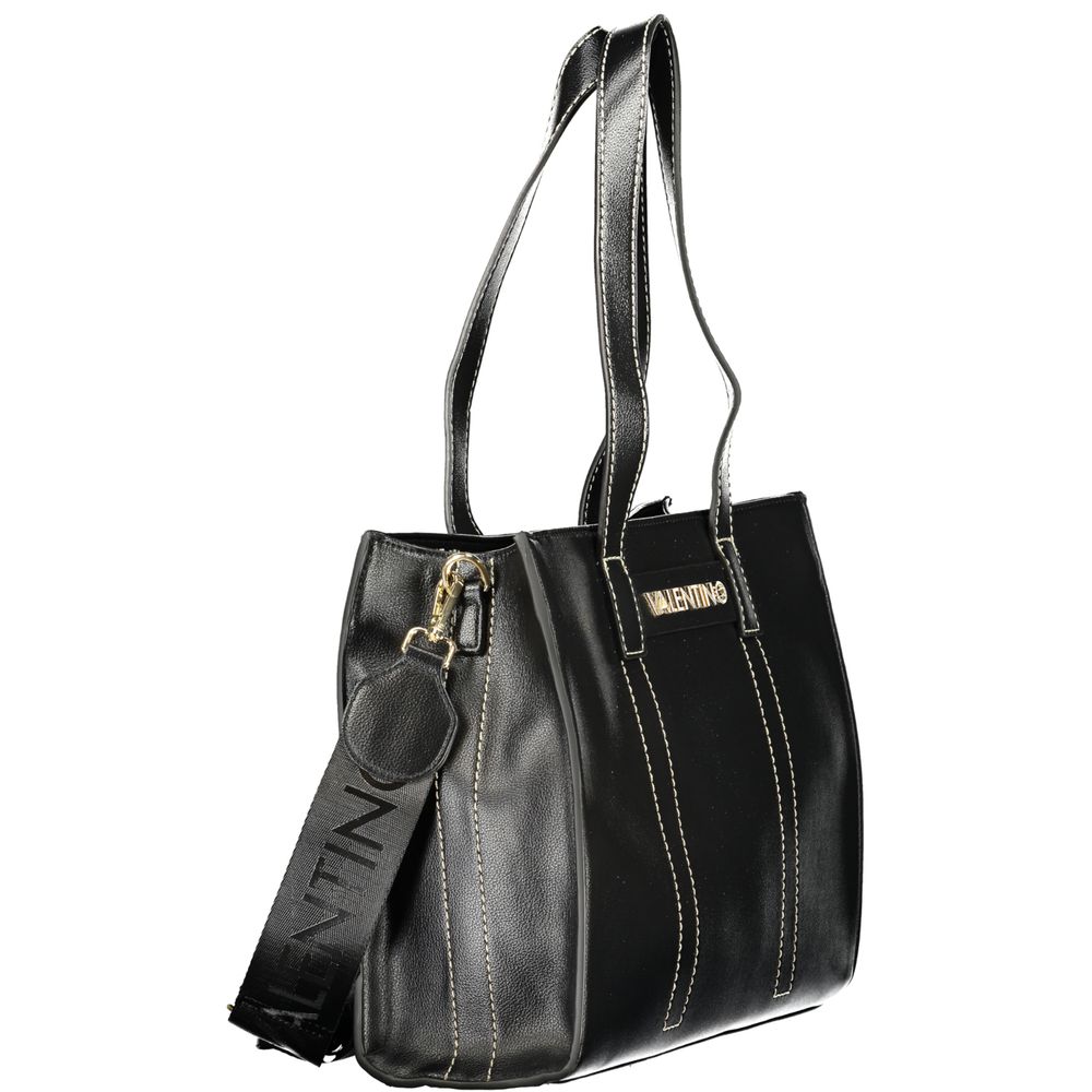 Valentino by Mario Valentino Black Women's Bag with Shoulder Straps and Pockets
