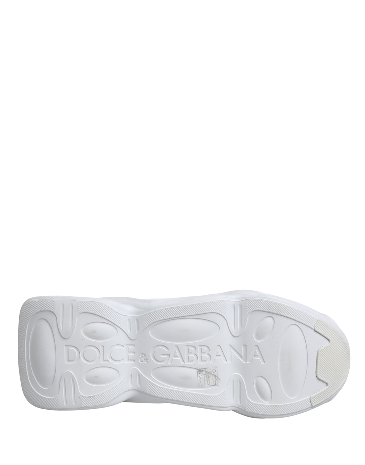 Dolce & Gabbana Weiße Slip-On Wave Low Top Sneaker Schuhe