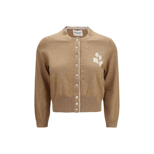 Marant Etoile Beige Baumwoll-Cardigan