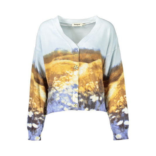 Desigual Azzurro Cotton Women's Sweater