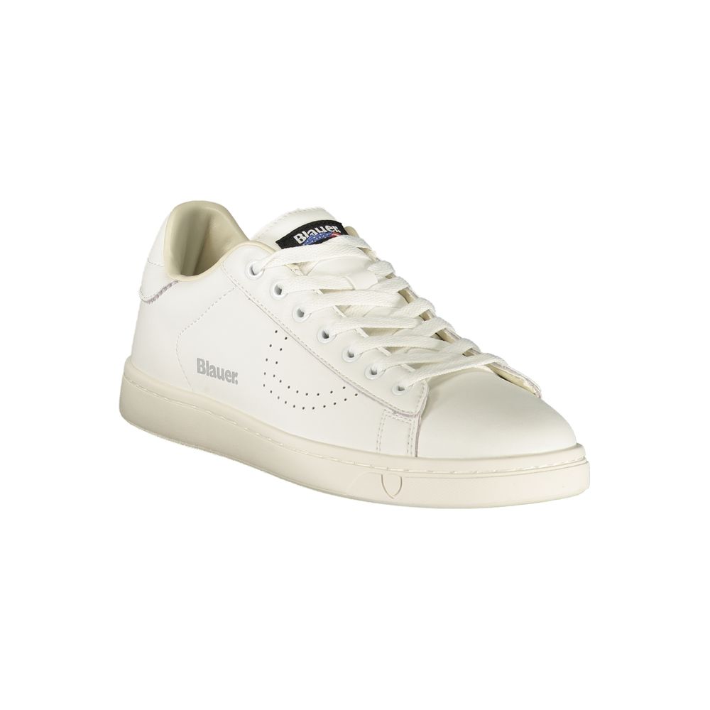 Moški športni copat Blauer White iz poliuretana