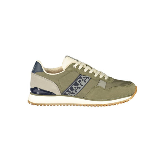 Napapijri Grüne Polyurethan Herren Sneaker