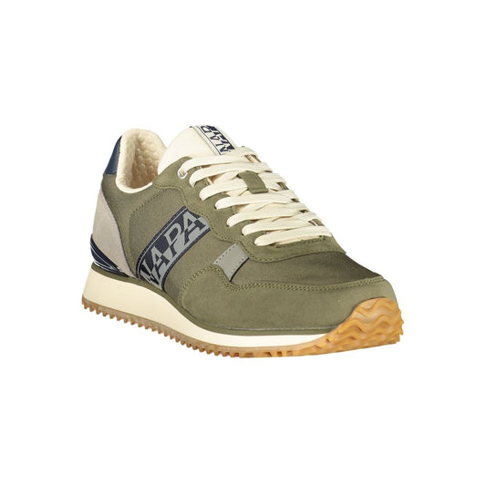 Napapijri Grüne Polyurethan Herren Sneaker