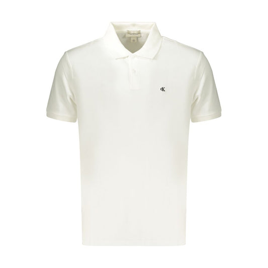 Calvin Klein Blue Cotton Polo Shirt