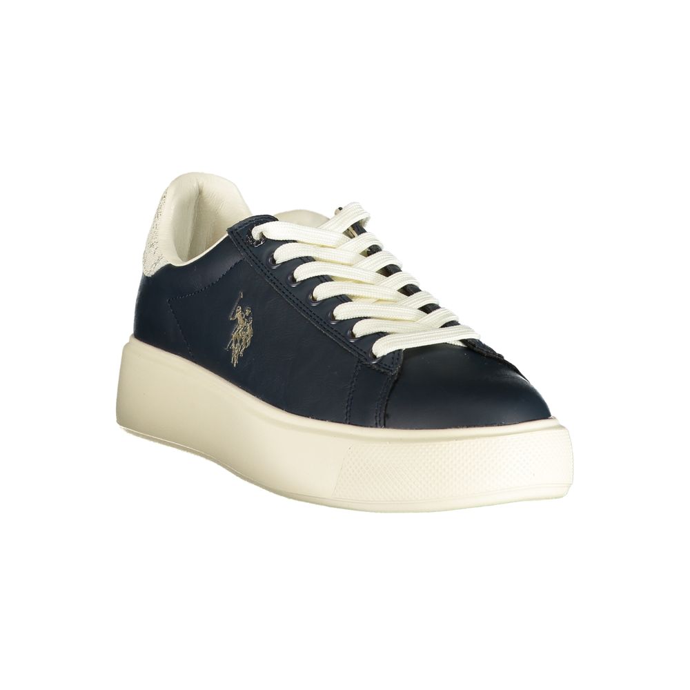 U.S. POLO ASSN. Blue Polyurethane Women Sneakers