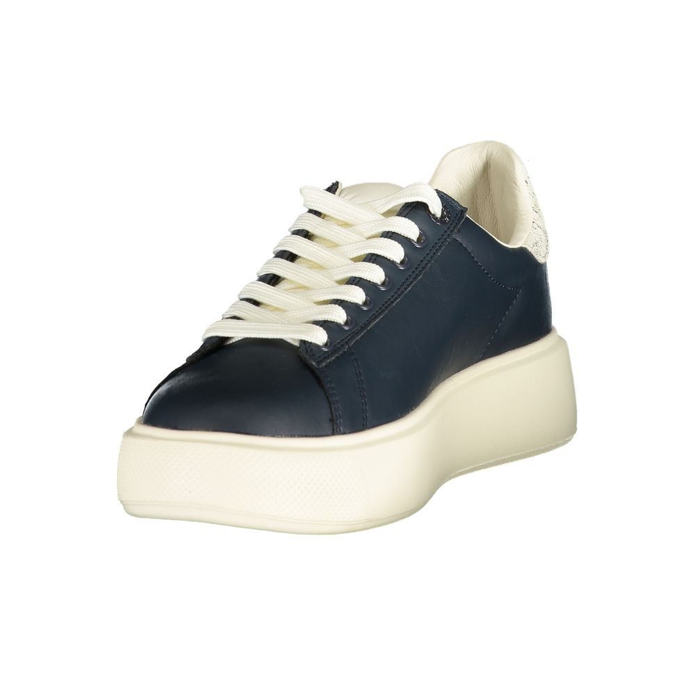 U.S. POLO ASSN. Blue Polyurethane Women Sneakers