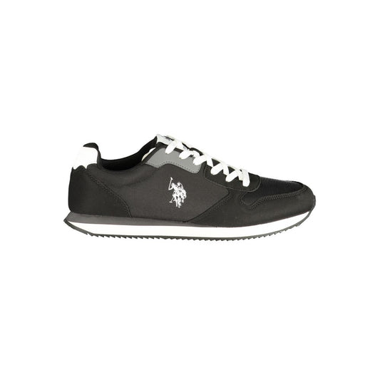 U.S. POLO ASSN. Schwarzer Herren-Sneaker