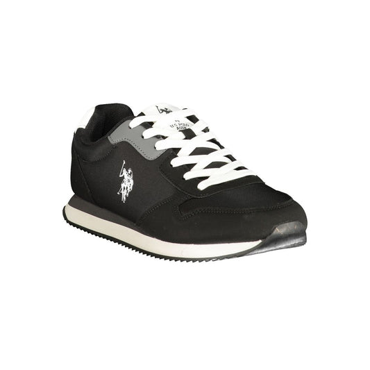 U.S. POLO ASSN. Schwarzer Herren-Sneaker
