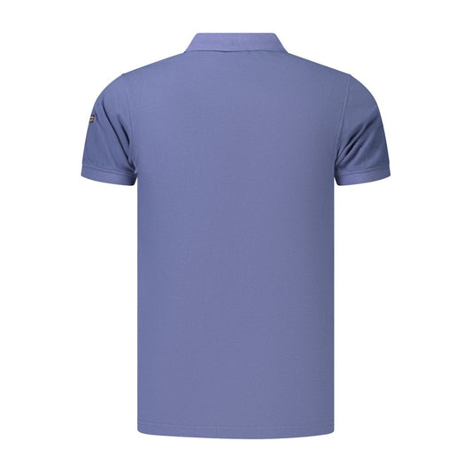 Norway 1963 Blue Cotton Polo Shirt