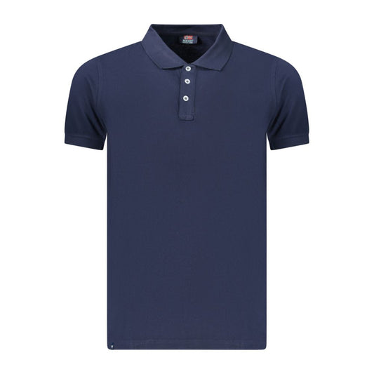 Norway 1963 Blue Cotton Polo Shirt