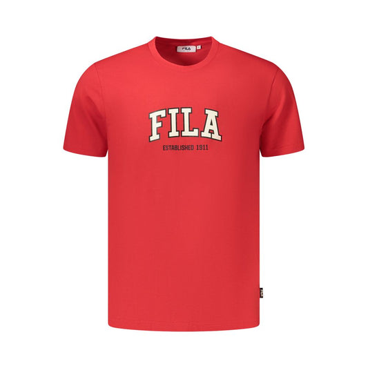 Fila Red Cotton Sportswear