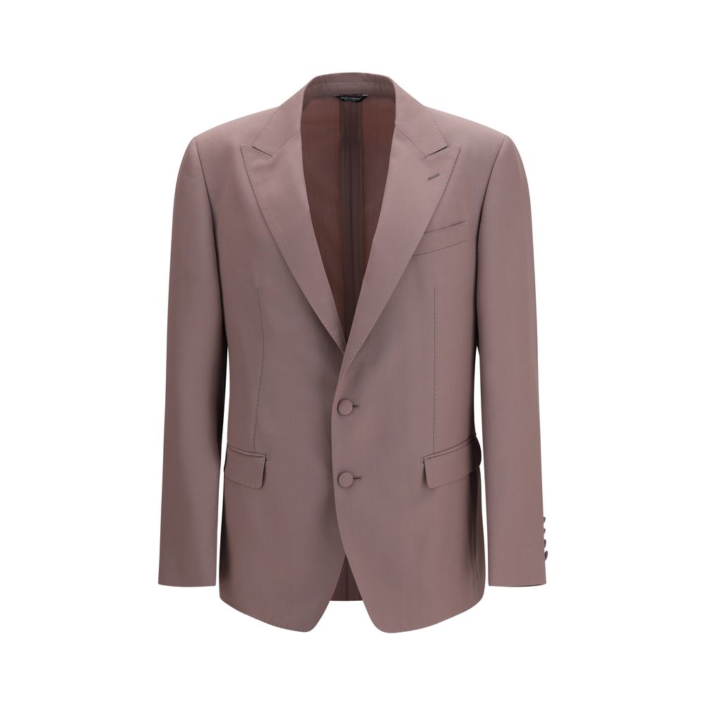 Dolce & Gabbana Brown Woll Blazer