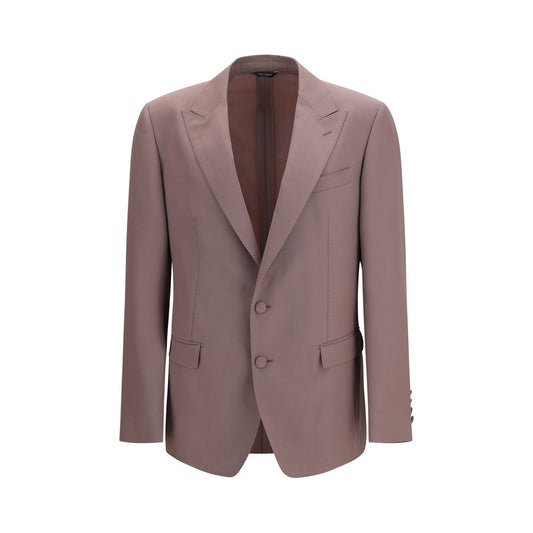 Dolce & Gabbana Brown Woll Blazer