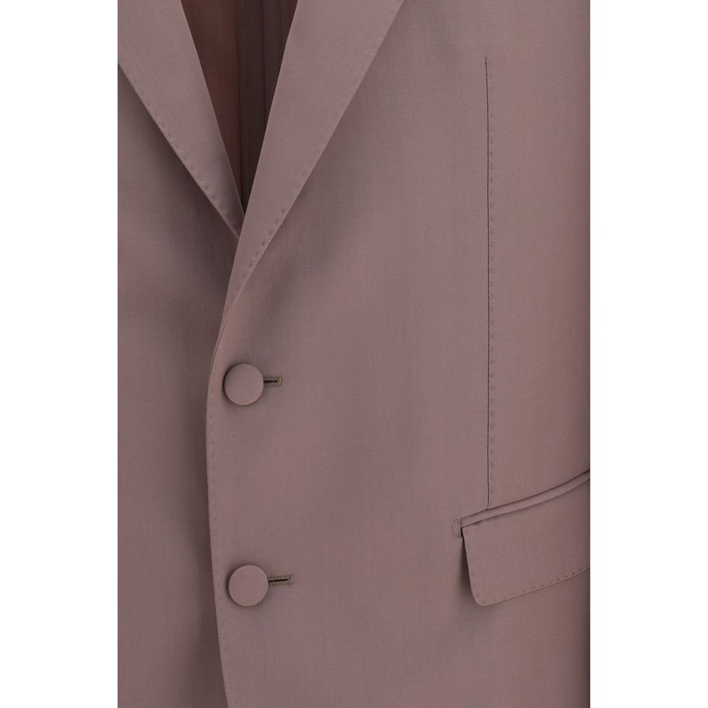 Dolce & Gabbana Brown Woll Blazer