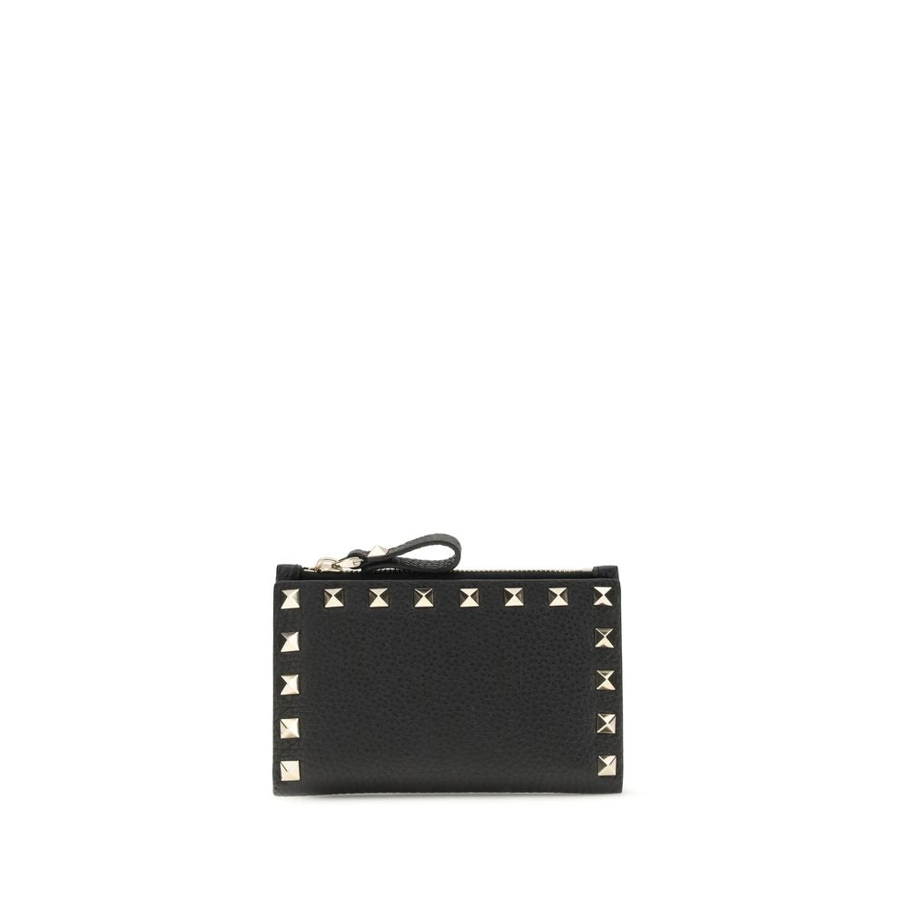 Valentino Garavani Black Leather Wallet