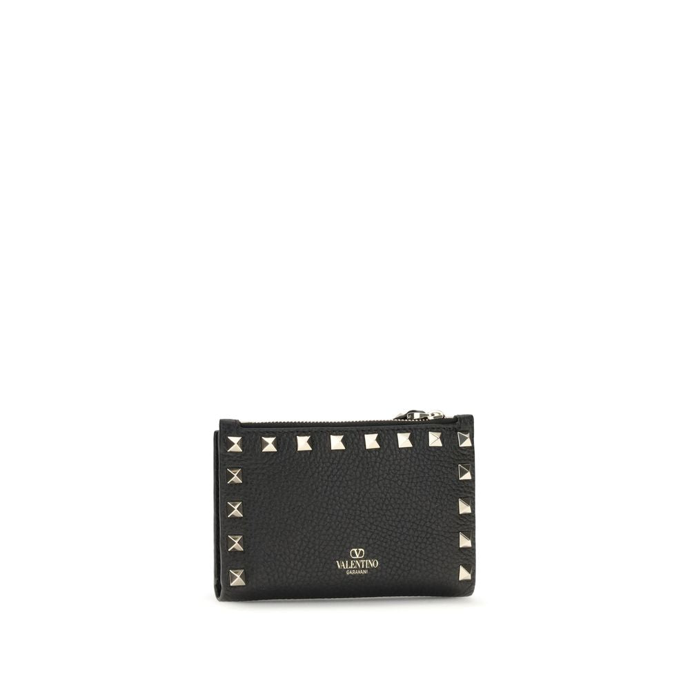 Valentino Garavani Black Leather Wallet