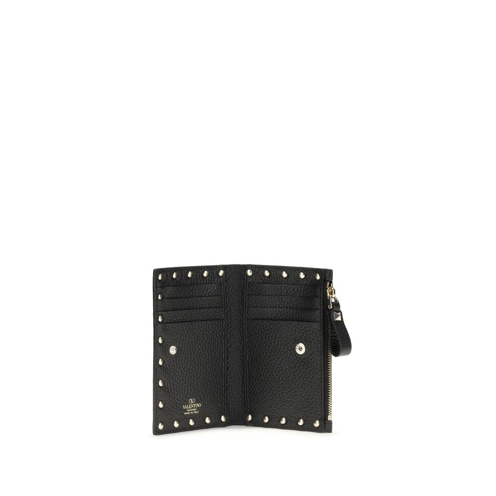 Valentino Garavani Black Leather Wallet