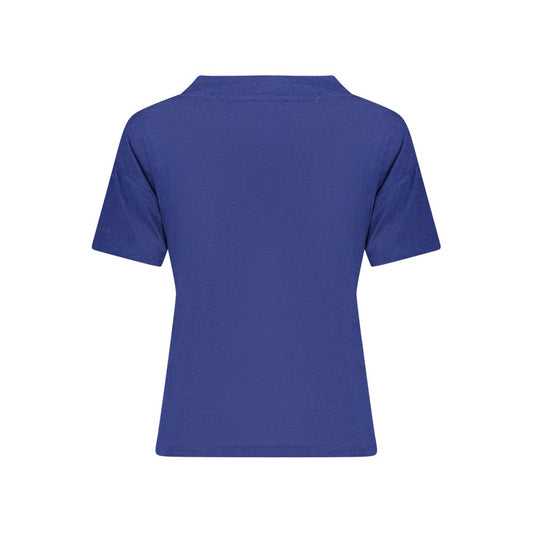 North Sails Blue Linen Women's T-Shirt