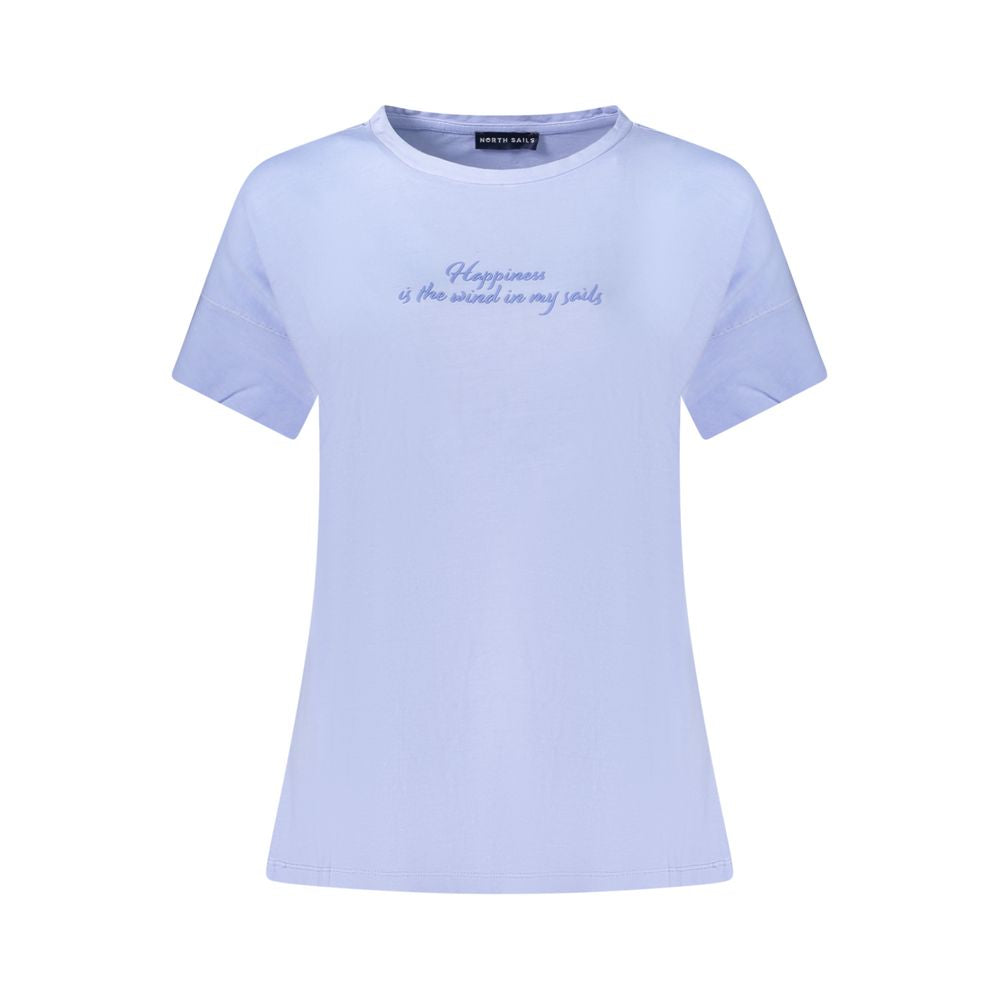North Sails Purple Cotton Women's T-Shirt