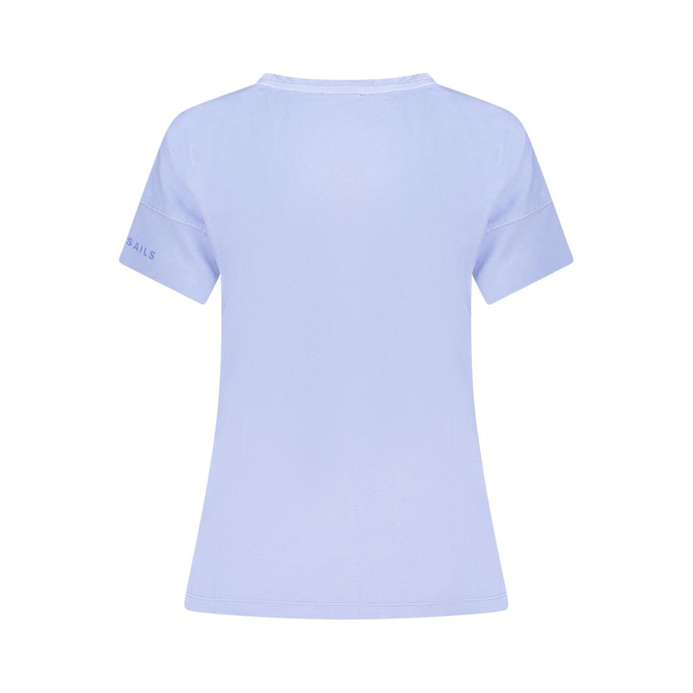 North Sails Purple Cotton Women's T-Shirt