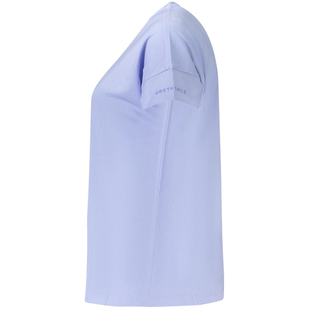 North Sails Purple Cotton Women's T-Shirt