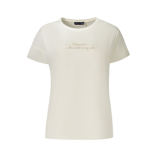 North Sails White Cotton Women's T-Shirt