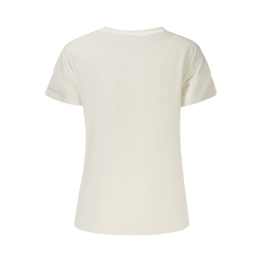 North Sails White Cotton Women's T-Shirt