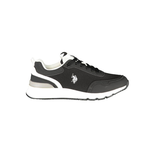 U.S. POLO ASSN. Schwarzer Herren-Sneaker