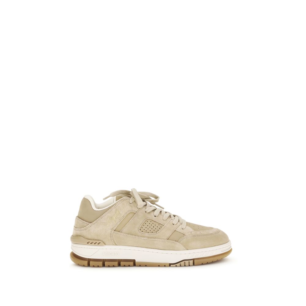 Axel Arigato Beige Leather Athletic Sneakers
