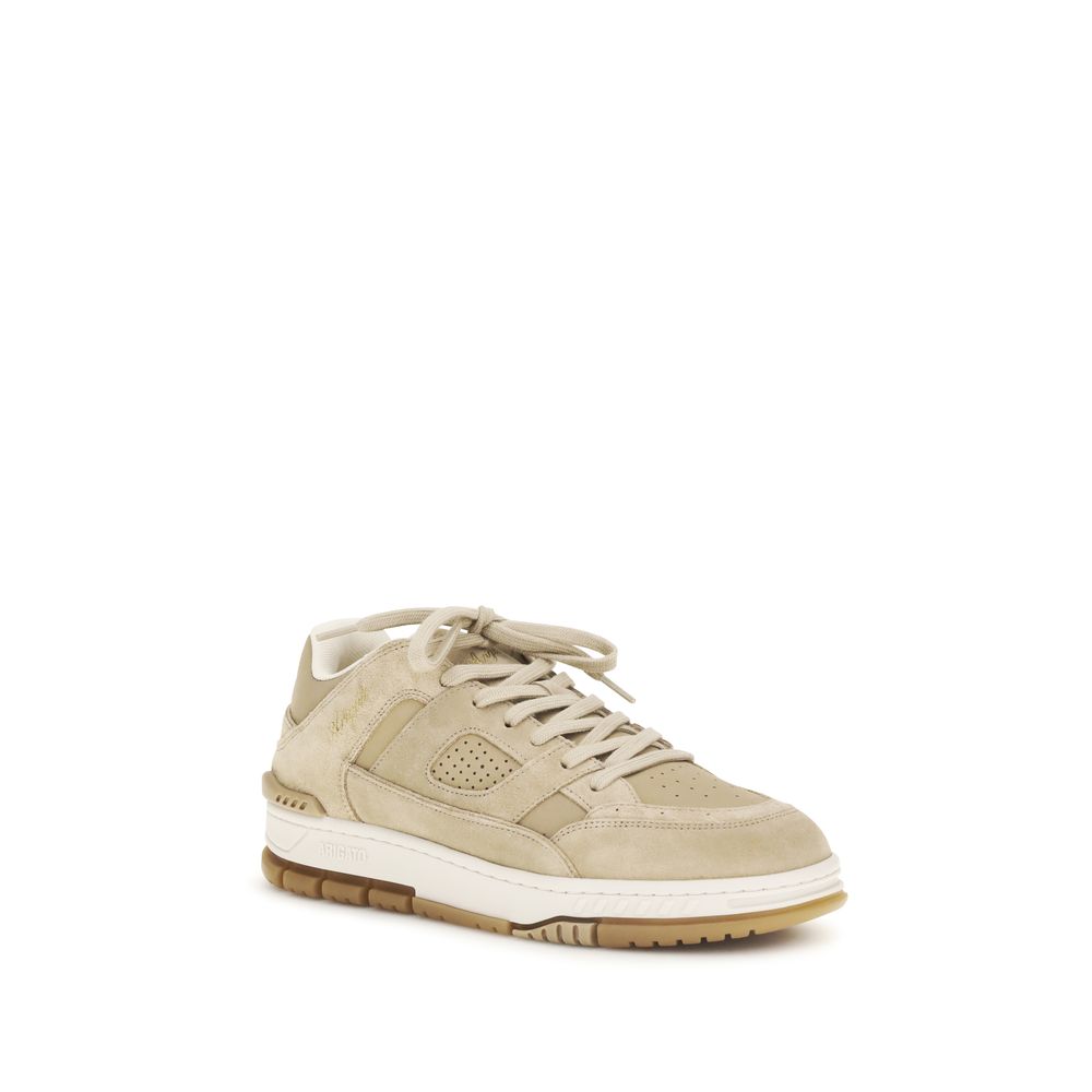 Axel Arigato Beige Leather Athletic Sneakers