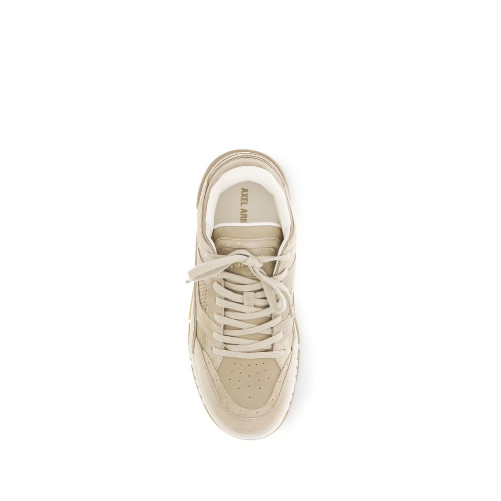 Axel Arigato Beige Leather Athletic Sneakers