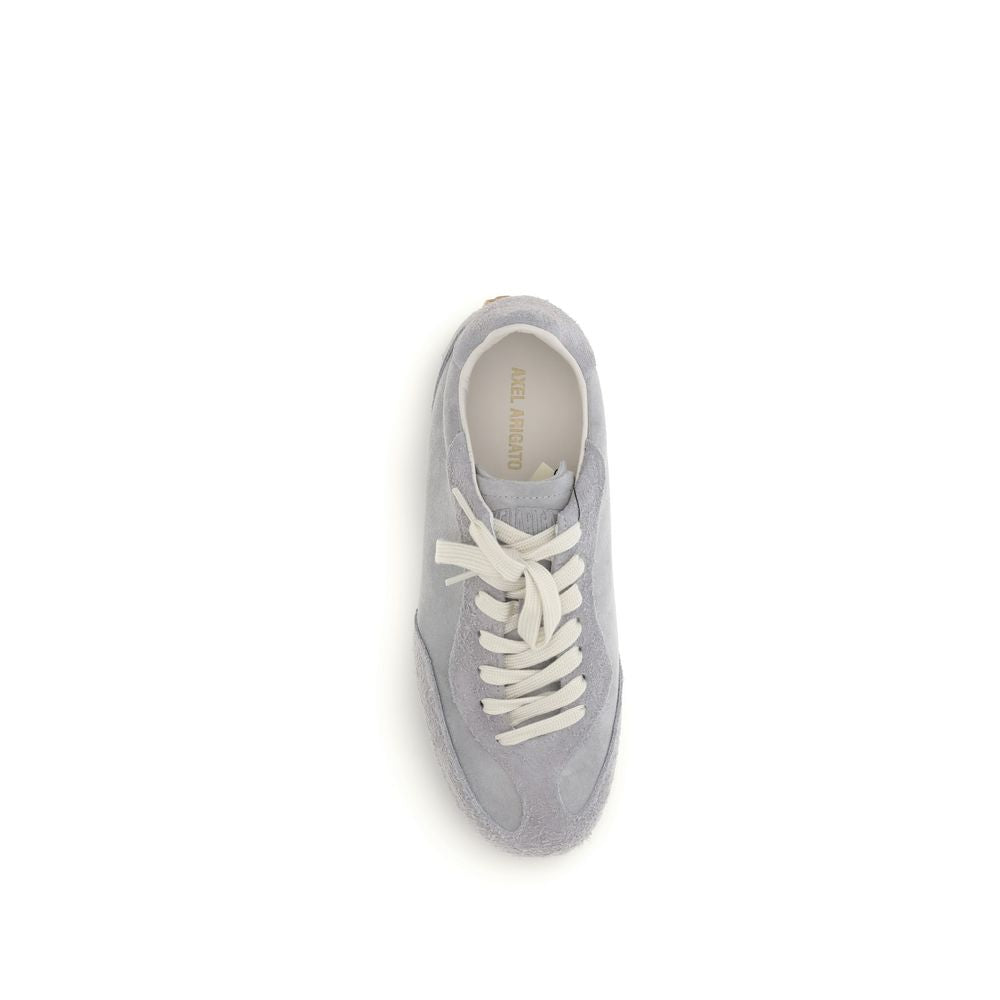 Axel Arigato Graue Kalbsleder-Sneaker "Bos Taurus"