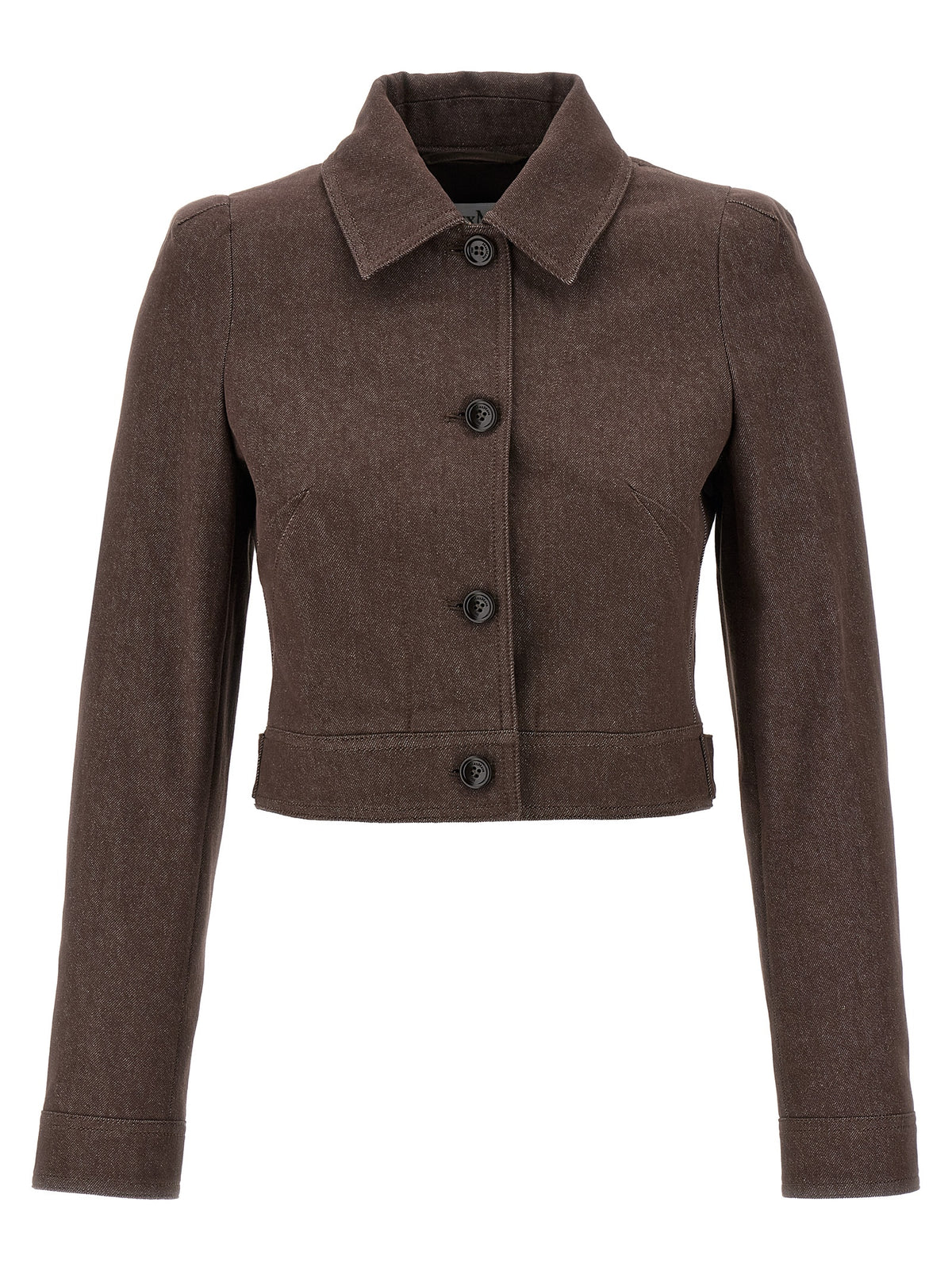 Max Mara rjav bombažni blazer